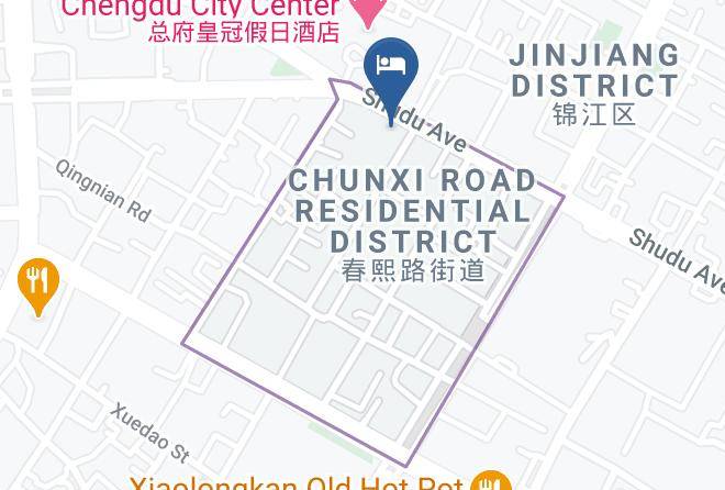 Chengdu - Puzhen Hotel Maps
