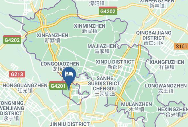 Chengdu - Puzhou Commercial Hotel Maps