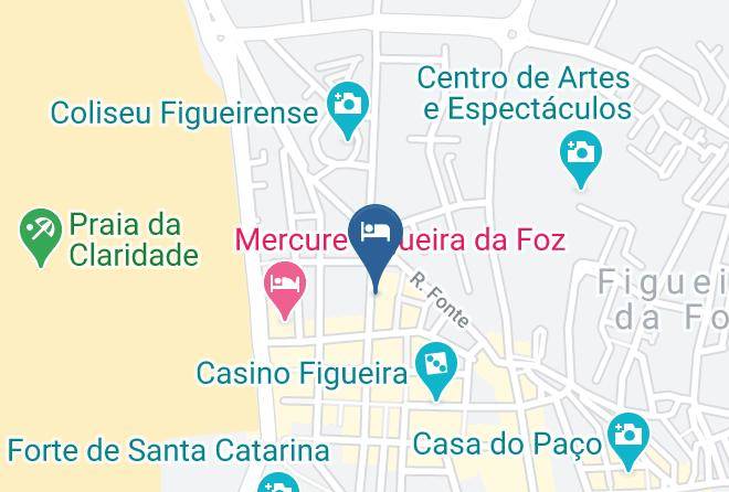 Figueira Da Foz - Puzzle Suites B&b Maps