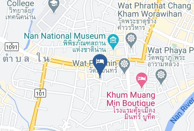 Amphoe Mueang Nan - Px122 D Best Maps