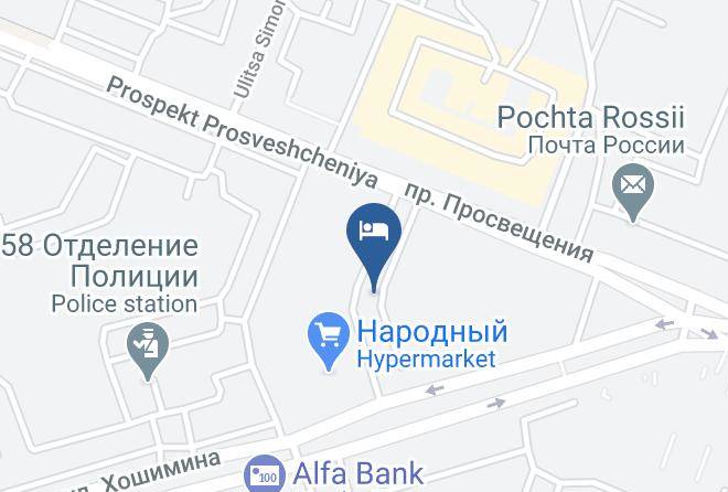 Saint Petersburg - Pyatnadtsatyy Etazh Maps
