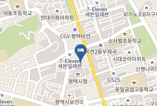 Pyeongtaeksi - Pyeongtaek Kabo Hotel Maps