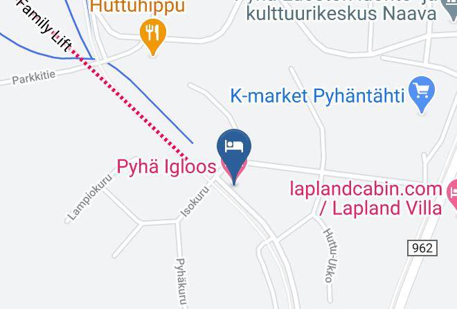 Pelkosenniemi - Pyha Igloos Maps