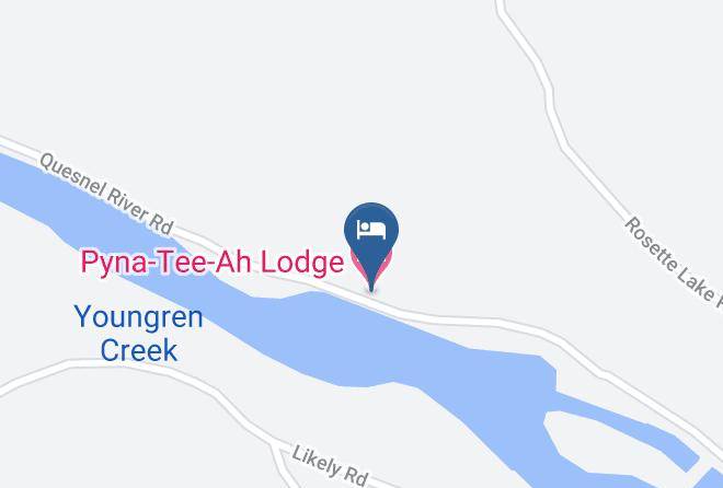 Cariboo - Pyna Tee Ah Lodge Maps