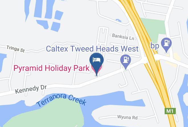 Tweed - Pyramid Holiday Park Maps