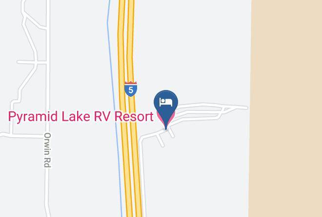 Los Angeles - Pyramid Lake Rv Resort Maps