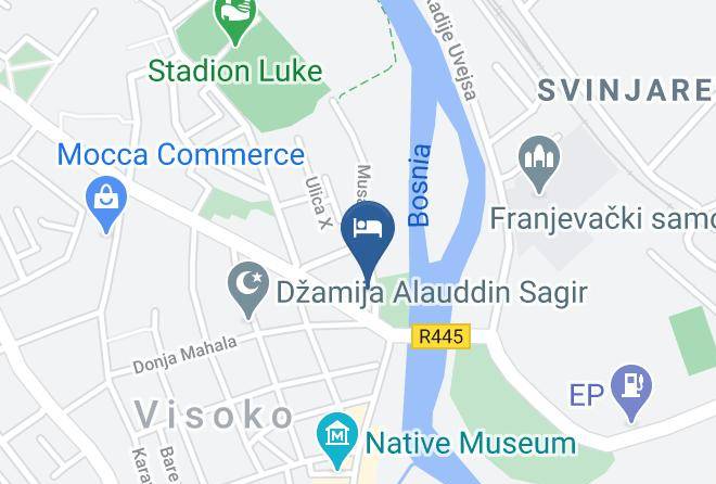 Pyramid Of The Sun Hotel Map