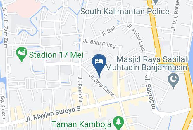 Banjarmasin - Pyramid Suites Hotel Maps