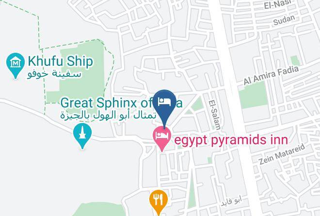 Giza - Pyramids Paradise Hotel Maps
