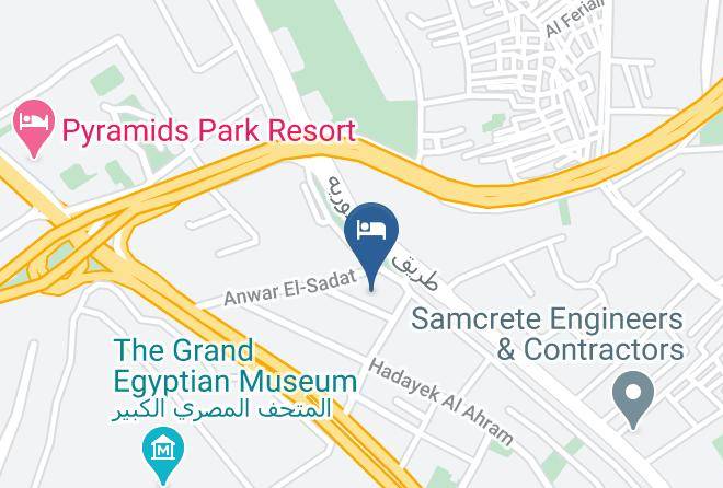 Giza - Pyramids View Hotel Maps