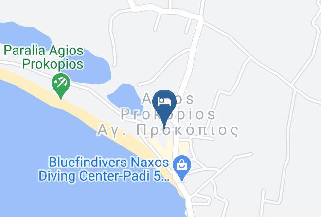 Naxos - Pyrgos Beach Maps