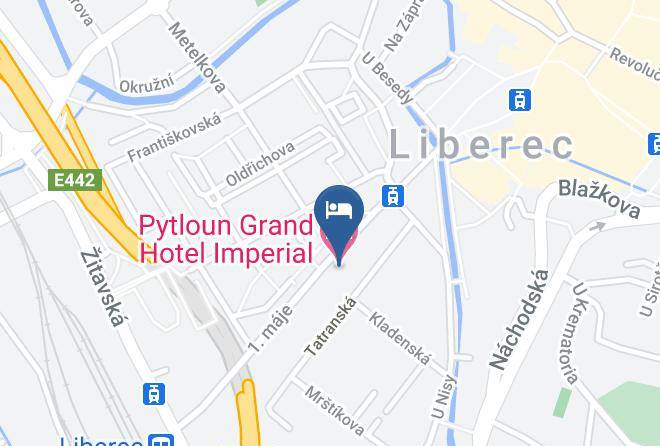 Pytloun Grand Hotel Imperial Map