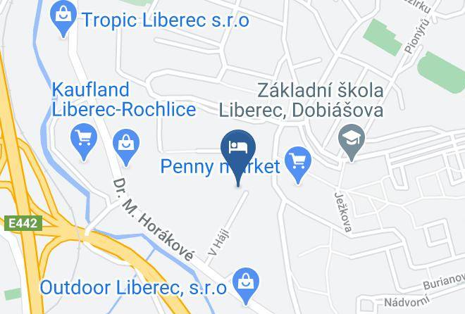 Liberec - Pytloun Penzion Zeleny Haj Maps