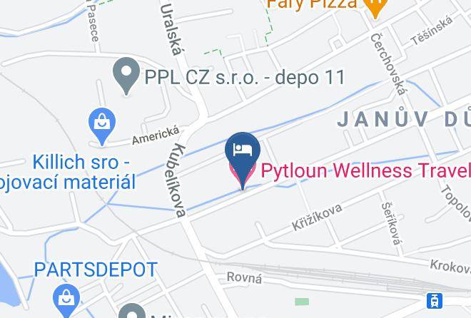 Liberec - Pytloun Wellness Travel Hotel Maps