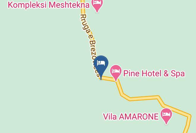 Strpce - Qafa Resort Maps