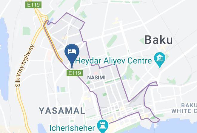 Baki - Qafqaz Baku City Hotel & Residences Maps