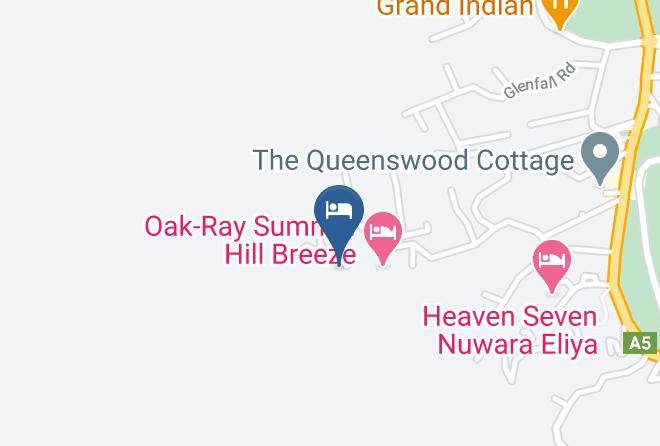 Kandy - Qantara Hotel Maps