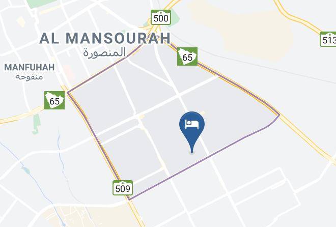 Riyadh - Qasr Wasan Furnished Unites Al Aziziyah Maps