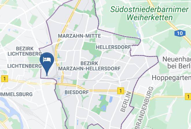 Stadt Berlin - Qbe Hotel Heizhaus Berlin Maps