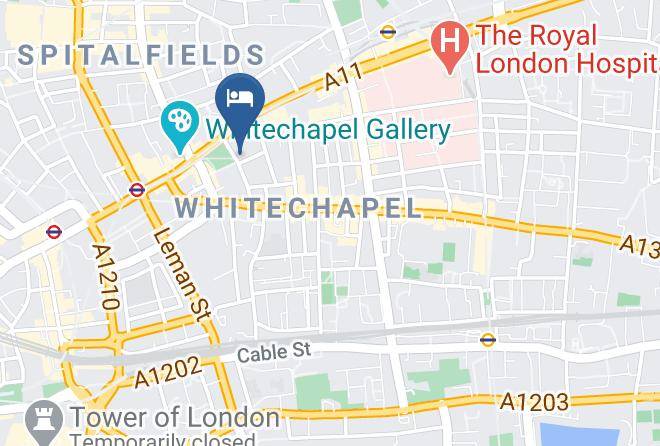 London - The Corner London City Maps