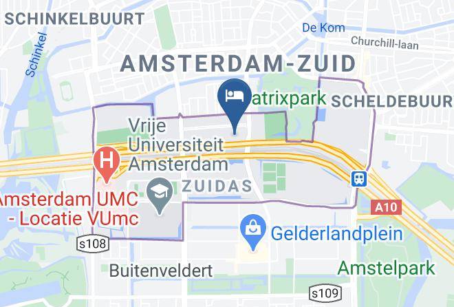 Amsterdam - Qbic Hotel Wtc Amsterdam Maps