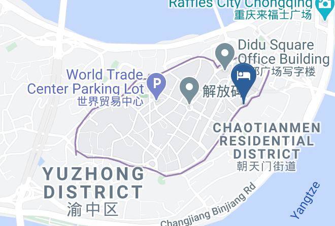 Yuzhong District - Qianhe Smart Hotel Maps