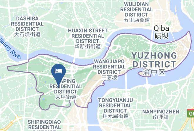 Yuzhong District - Qianhui Hotel Maps