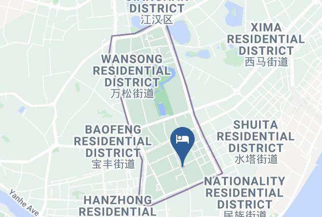 Wuhan - Qianjia Hotel Maps