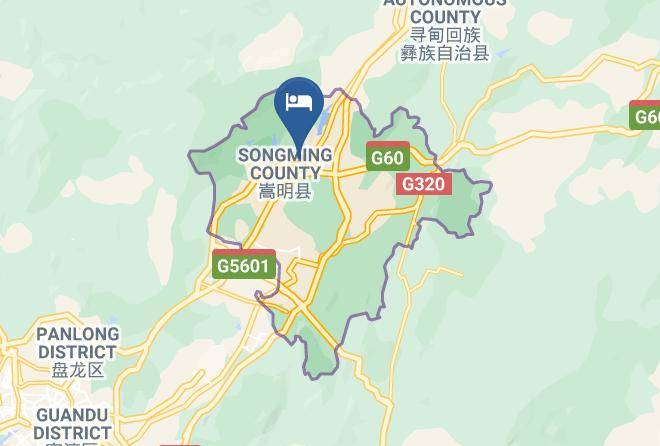 Kunming - Qiankun Holiday Hotel Maps