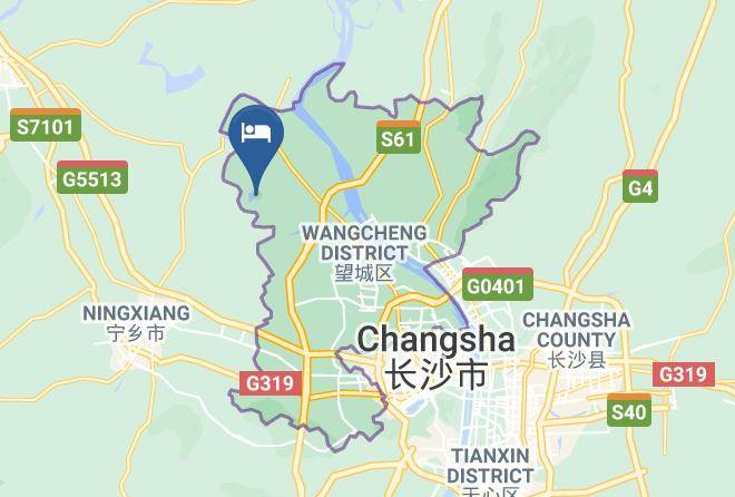Changsha - Qianlong Lake Eco Tourism Holiday Hotel Maps