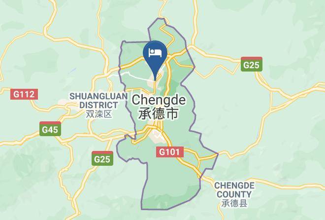 Chengde - Qianlong Xinggong Hotel Maps