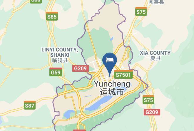 Yuncheng - Qianna Chengji Hotel Maps