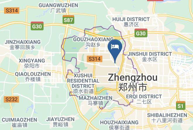 Zhengzhou - Qianna Yingtang Hotel Maps