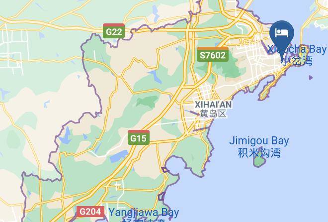 Qingdao - Qianna Yinshe Boutique Hotel Maps