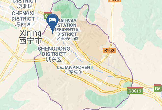 Xining - Qianqian Business Hotel Maps