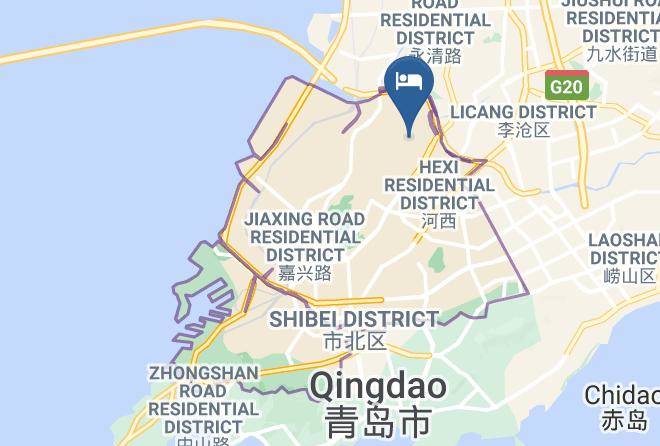 Qingdao - Qianshao Hotel Maps