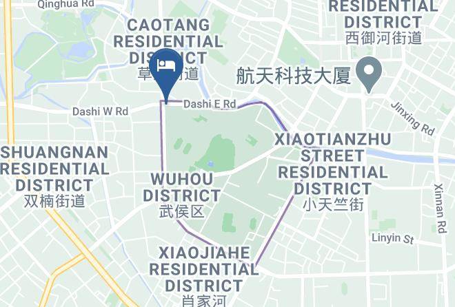 Chengdu - Qianxi Hotel Maps