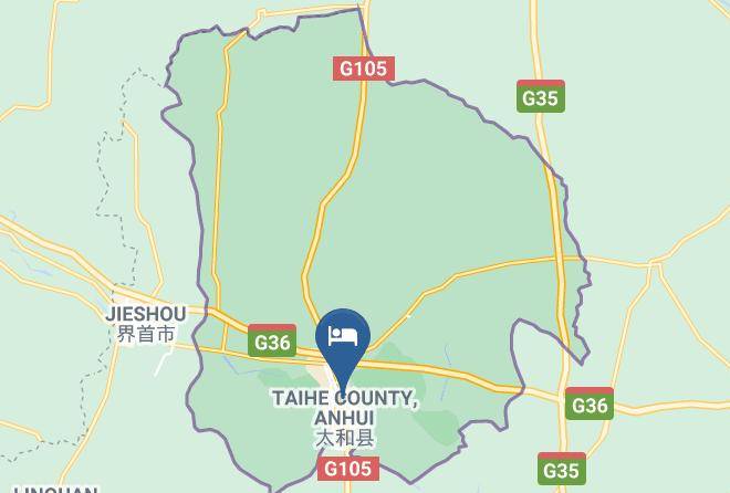 Fuyang - Qianye Holiday Hotel Maps