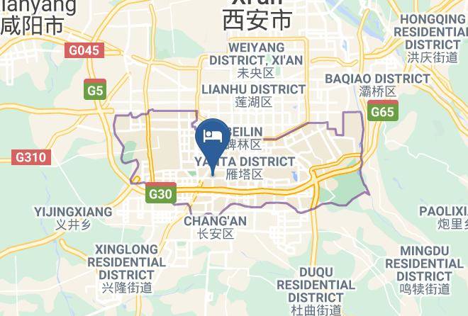 Xi An - Qianyu Hotel Maps
