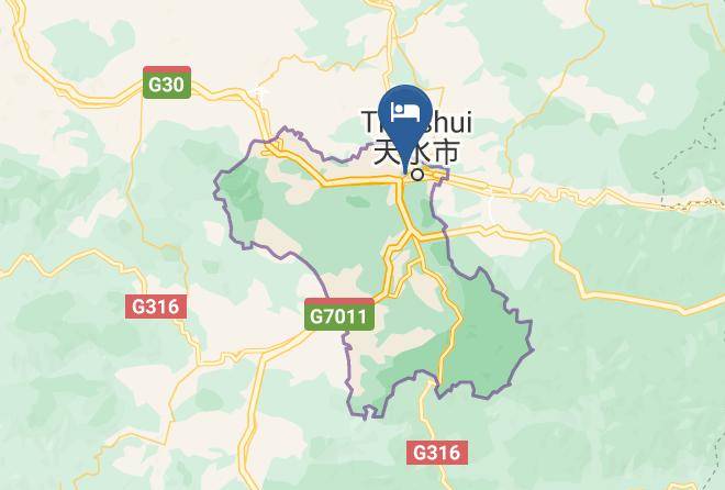 Tianshui - Qianyuan Hotel Maps
