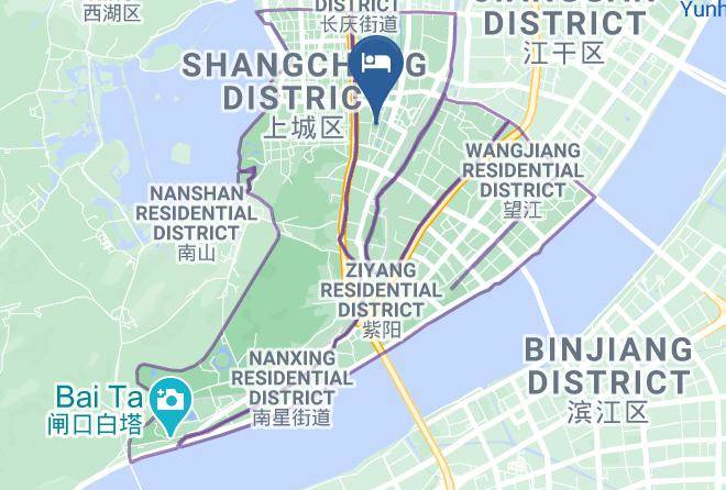 Hangzhou - Qiao Garden Hotel Maps