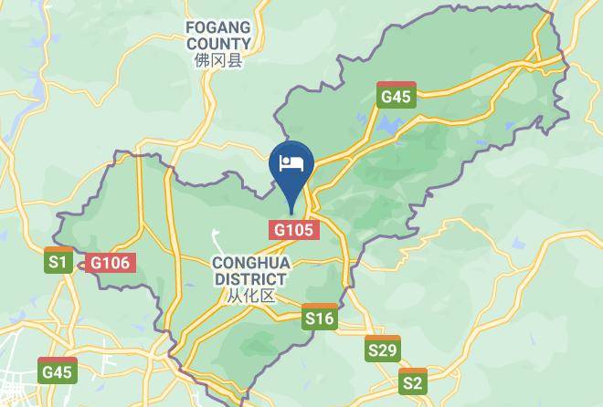 Guangzhou - Qiaohong Garden Resort Maps