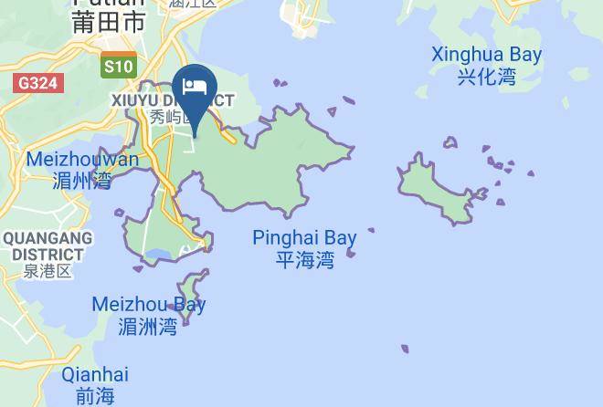 Putian - Qiaoyan Holiday Hotel Xiamen Maps