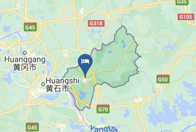 Huanggang - Qichang Hotel Maps