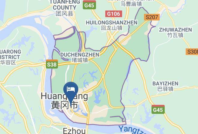 Huanggang - Qicheng Business Hotel Maps
