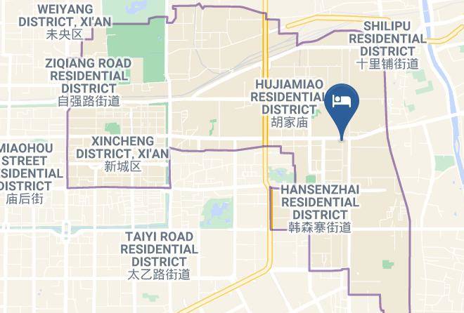 Xi An - Qichongtian Restaurant Maps