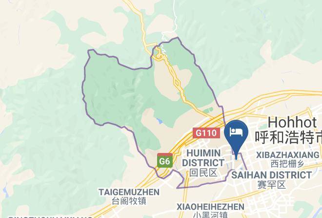 Hohhot - Qijia Business Tourism Hotel Maps
