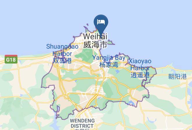Weihai - Qiming Holiday Hotel Maps
