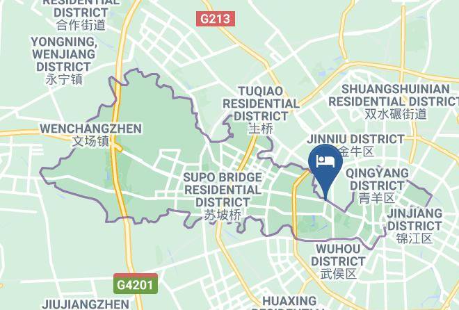 Chengdu - Qiming Hotel Maps