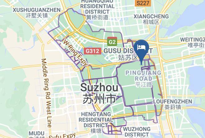 Suzhou - Qin Wang Fu Hotel Maps